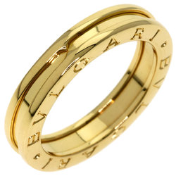 BVLGARI B-zero1 XS 1 Band #59 Ring, K18 Yellow Gold, Women's