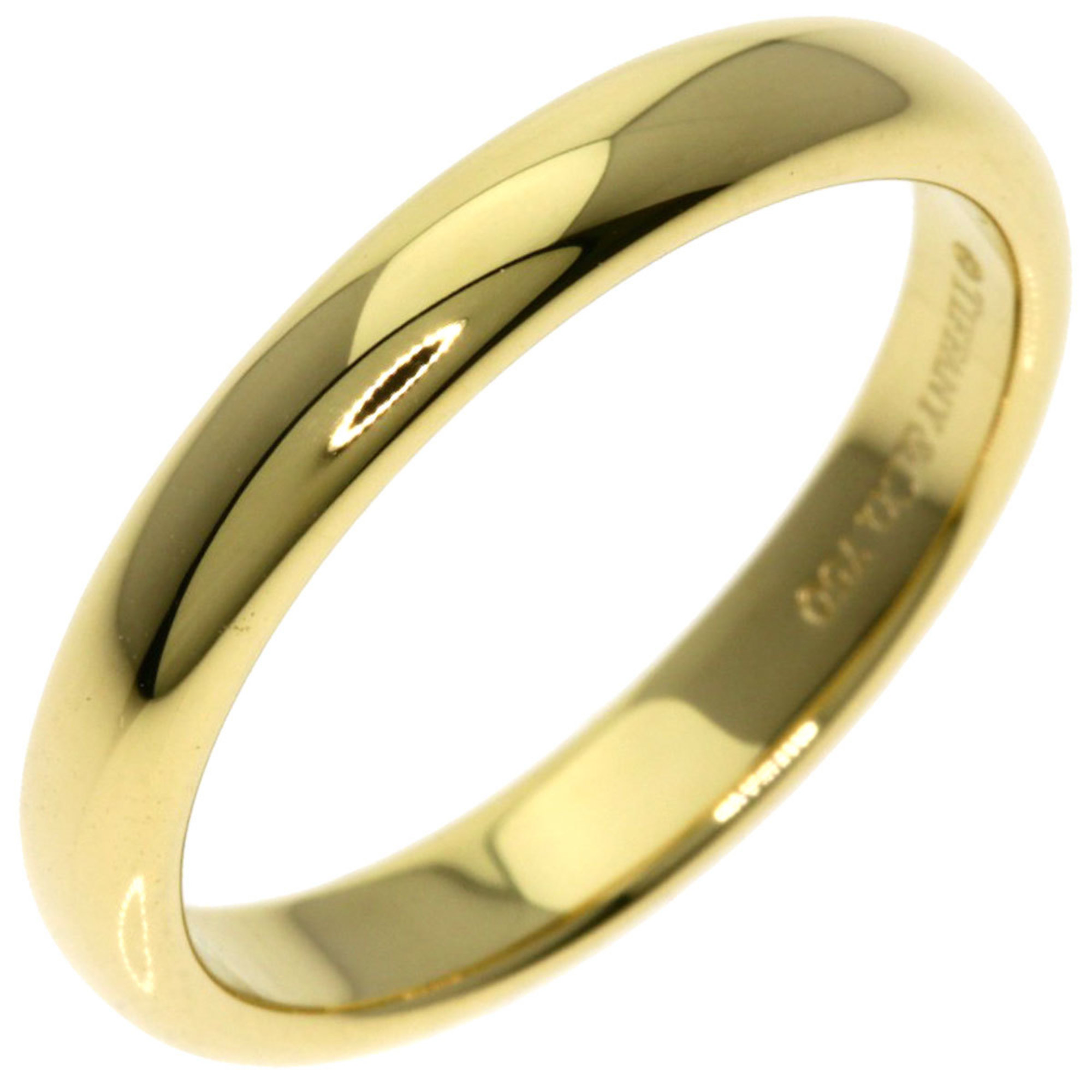 Tiffany Classic Band Ring, 18K Yellow Gold, Women's, TIFFANY&Co.