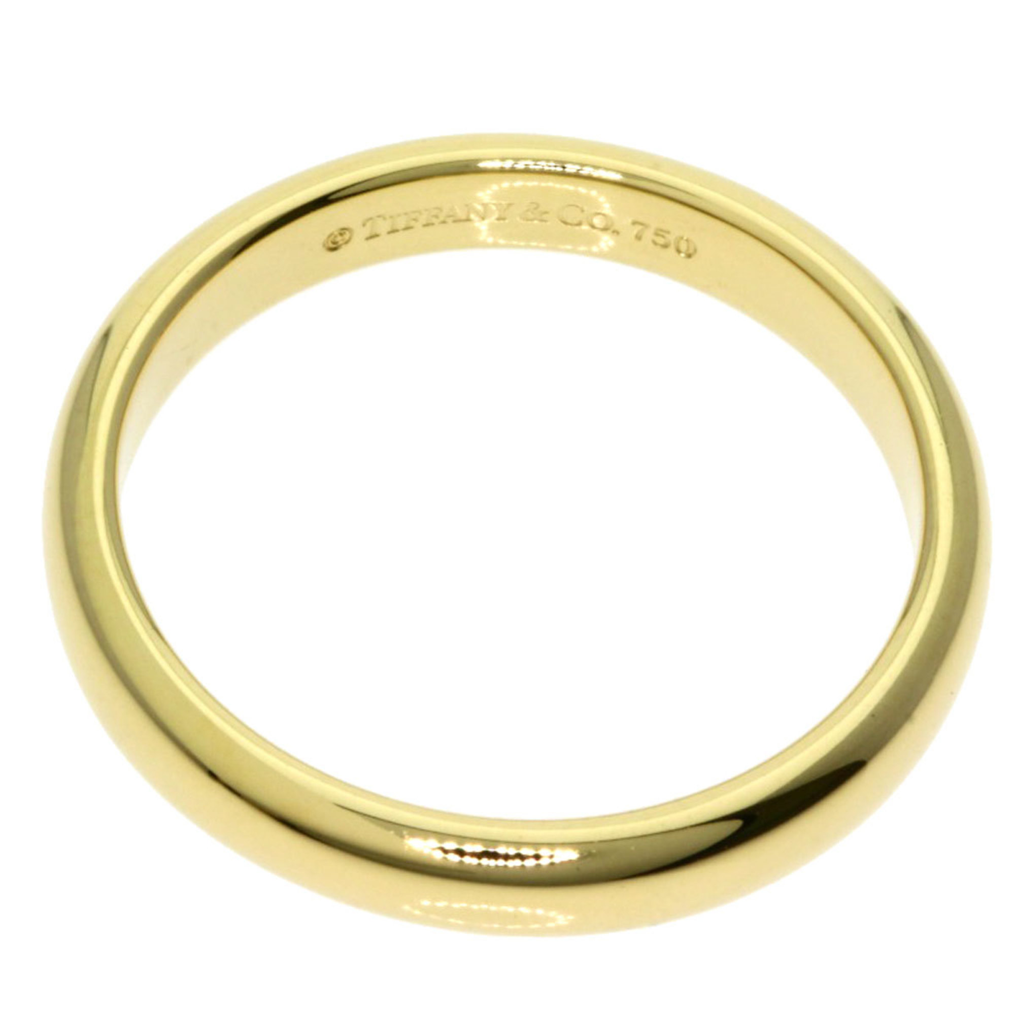 Tiffany Classic Band Ring, 18K Yellow Gold, Women's, TIFFANY&Co.