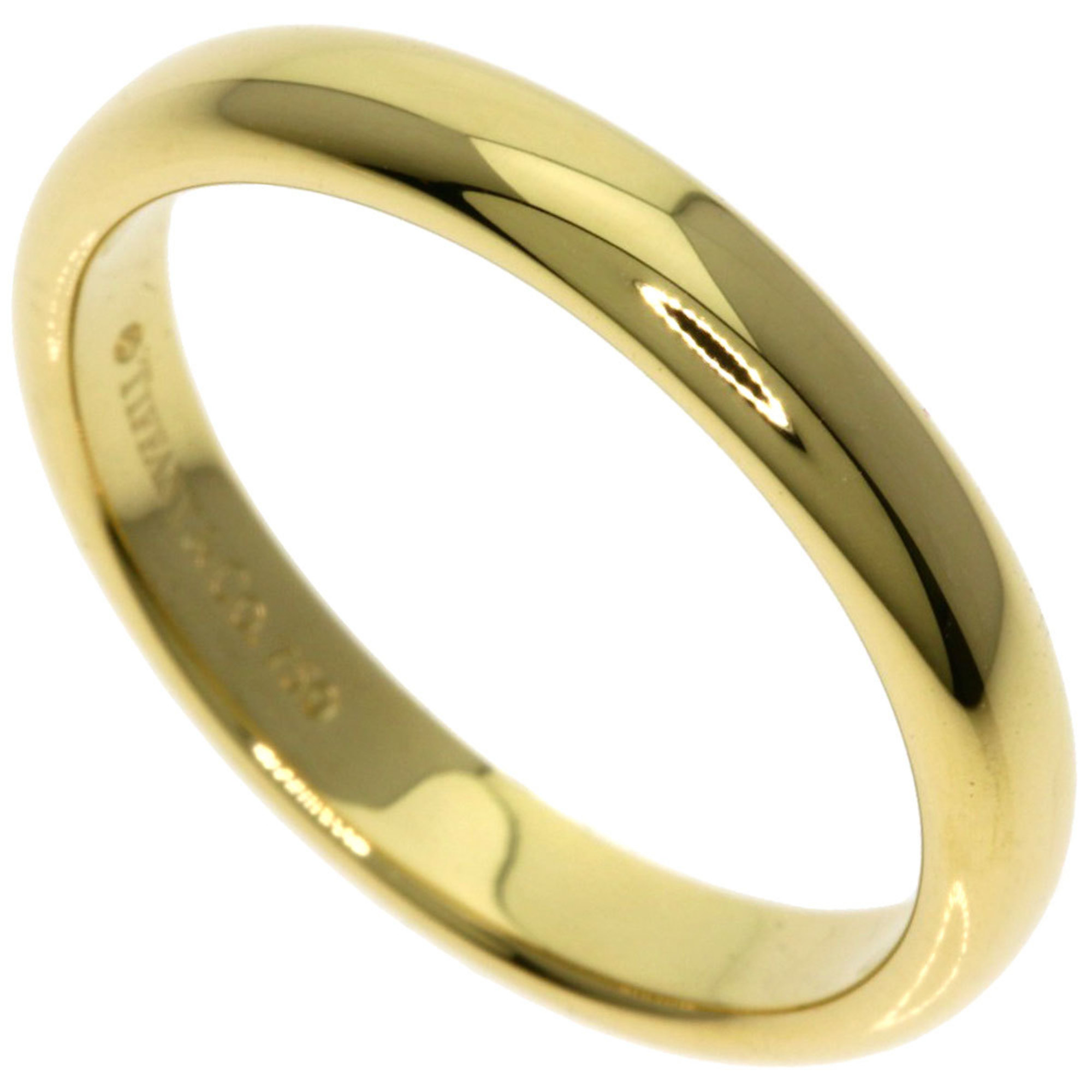 Tiffany Classic Band Ring, 18K Yellow Gold, Women's, TIFFANY&Co.