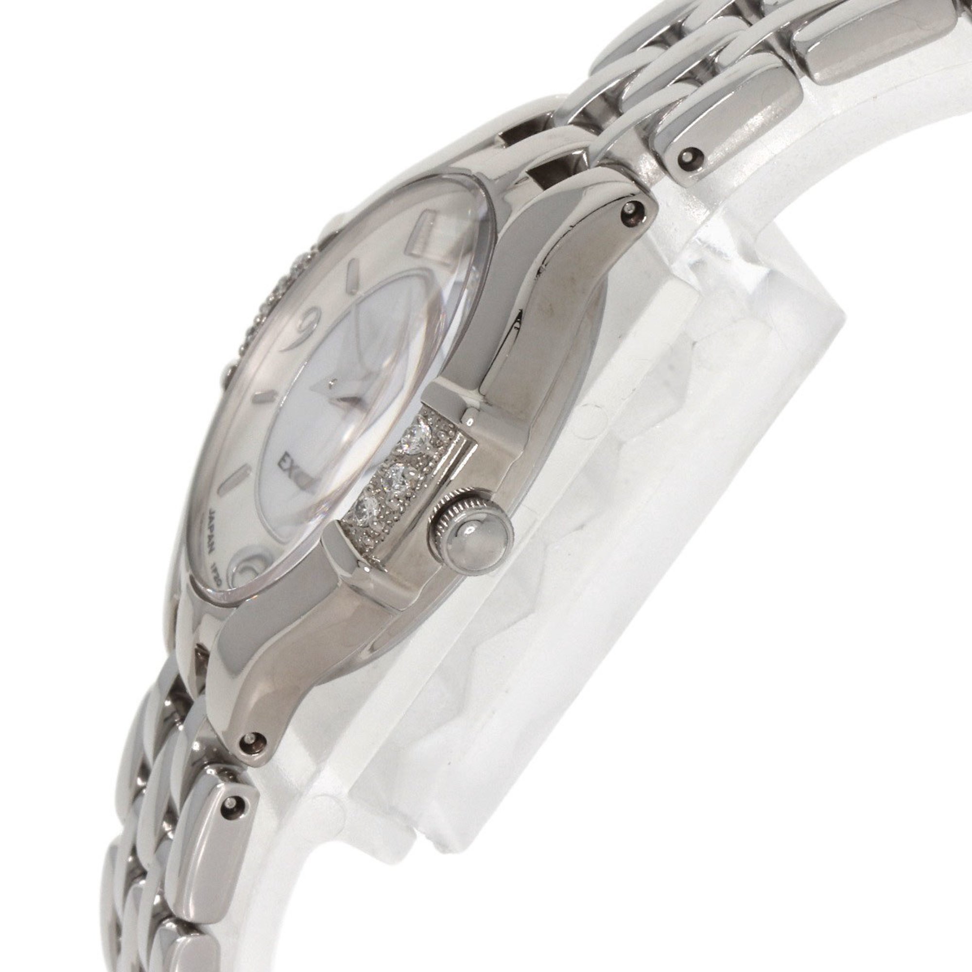 Seiko IF20-0AW0 Exceline 6P Diamond Watch Stainless Steel SS Ladies SEIKO