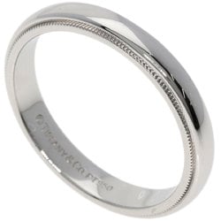 Tiffany Milgrain Ring, Platinum PT950, Men's, Women's, TIFFANY&Co.