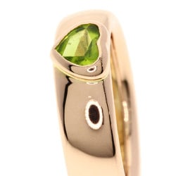 Tiffany & Co. Friendship Peridot Ring, 18K Pink Gold, Women's, TIFFANY