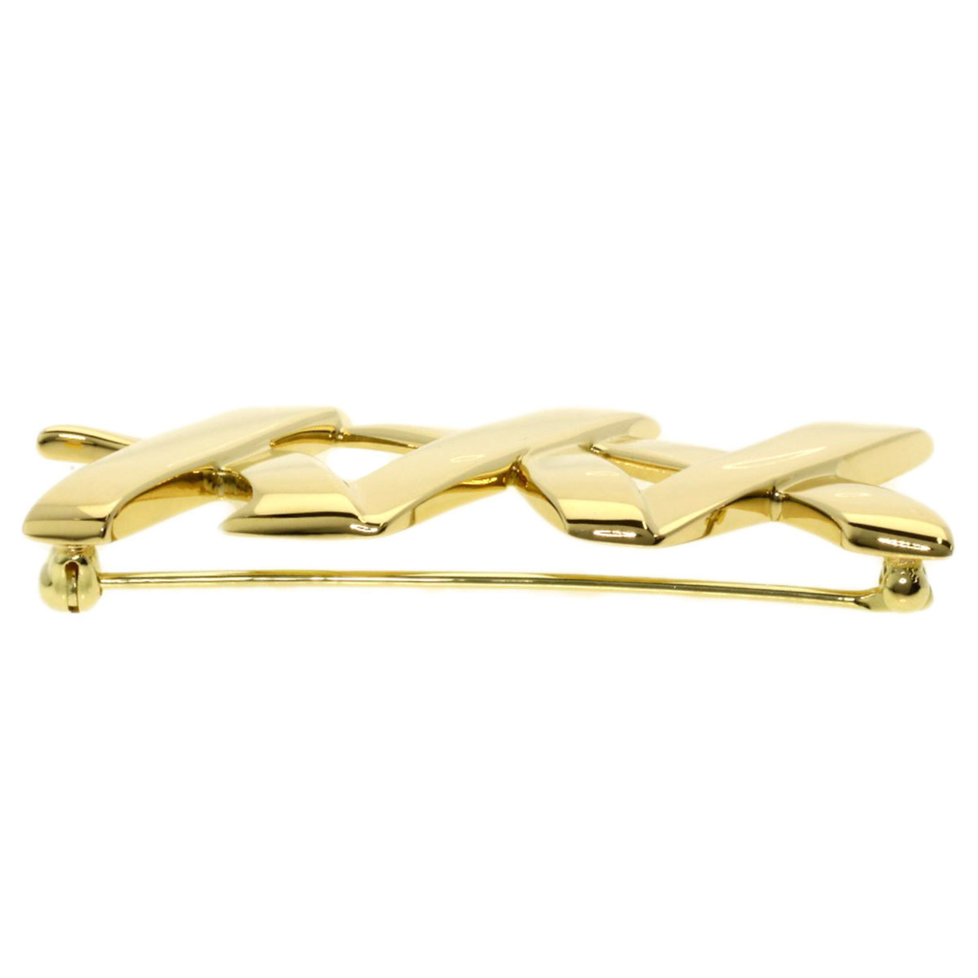 Tiffany Kiss Paloma Picasso Brooch, 18K Yellow Gold, Women's, TIFFANY&Co.