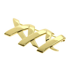 Tiffany Kiss Paloma Picasso Brooch, 18K Yellow Gold, Women's, TIFFANY&Co.