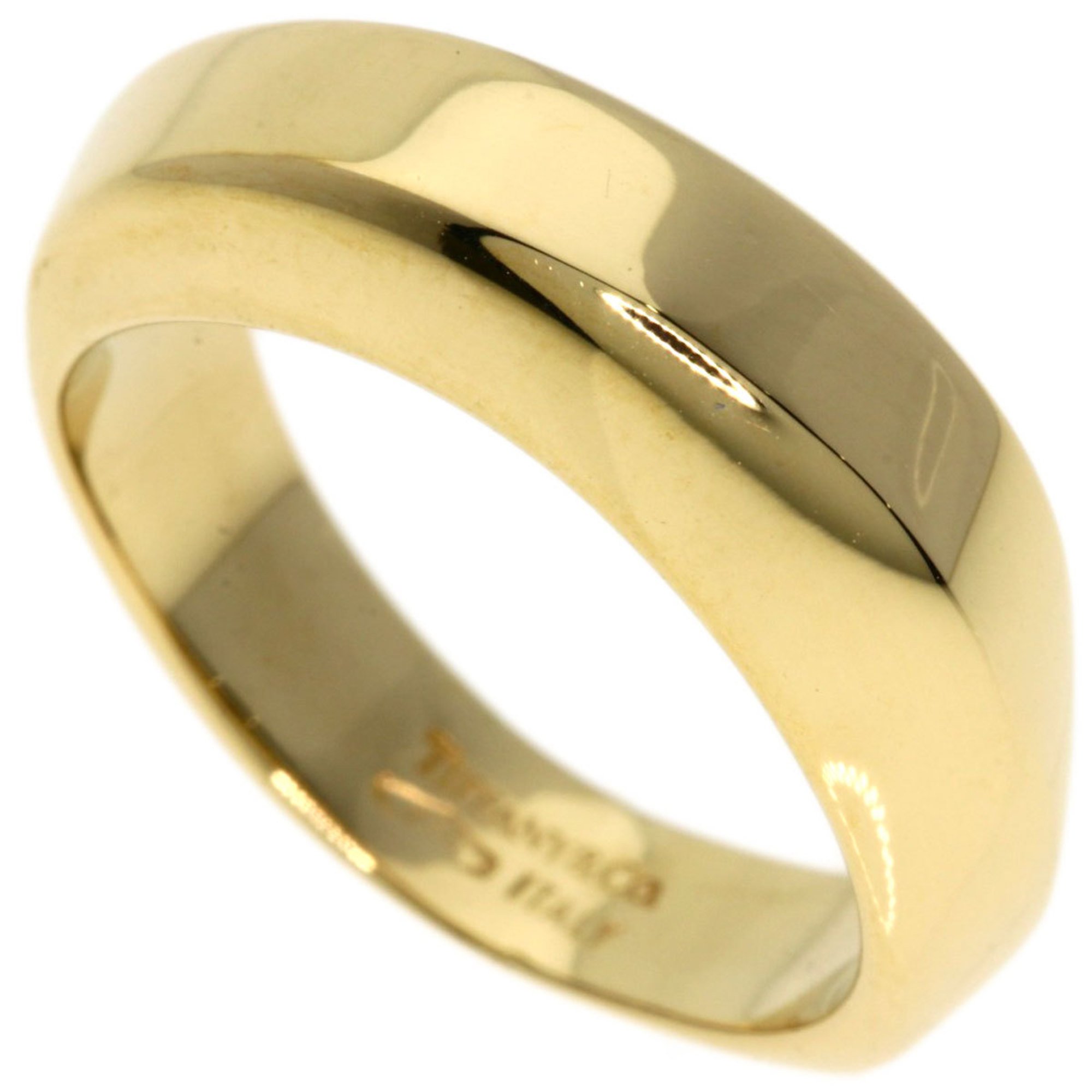 Tiffany Knife Edge Ring, 18K Yellow Gold, Women's, TIFFANY&Co.