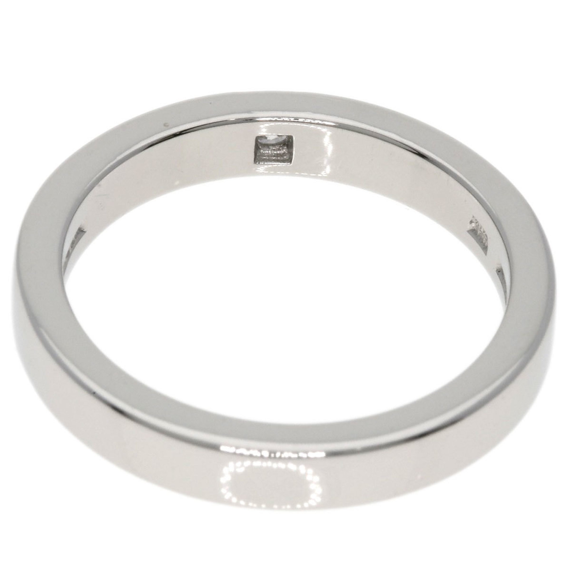 BVLGARI Corona 1P Diamond Ring, Platinum PT950, Women's