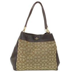 Coach F57612 Signature Tote Bag Canvas Women's COACH