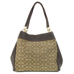 Coach F57612 Signature Tote Bag Canvas Women's COACH