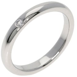 Tiffany Stacking 1P Diamond Ring, Platinum PT950, Women's, TIFFANY&Co.