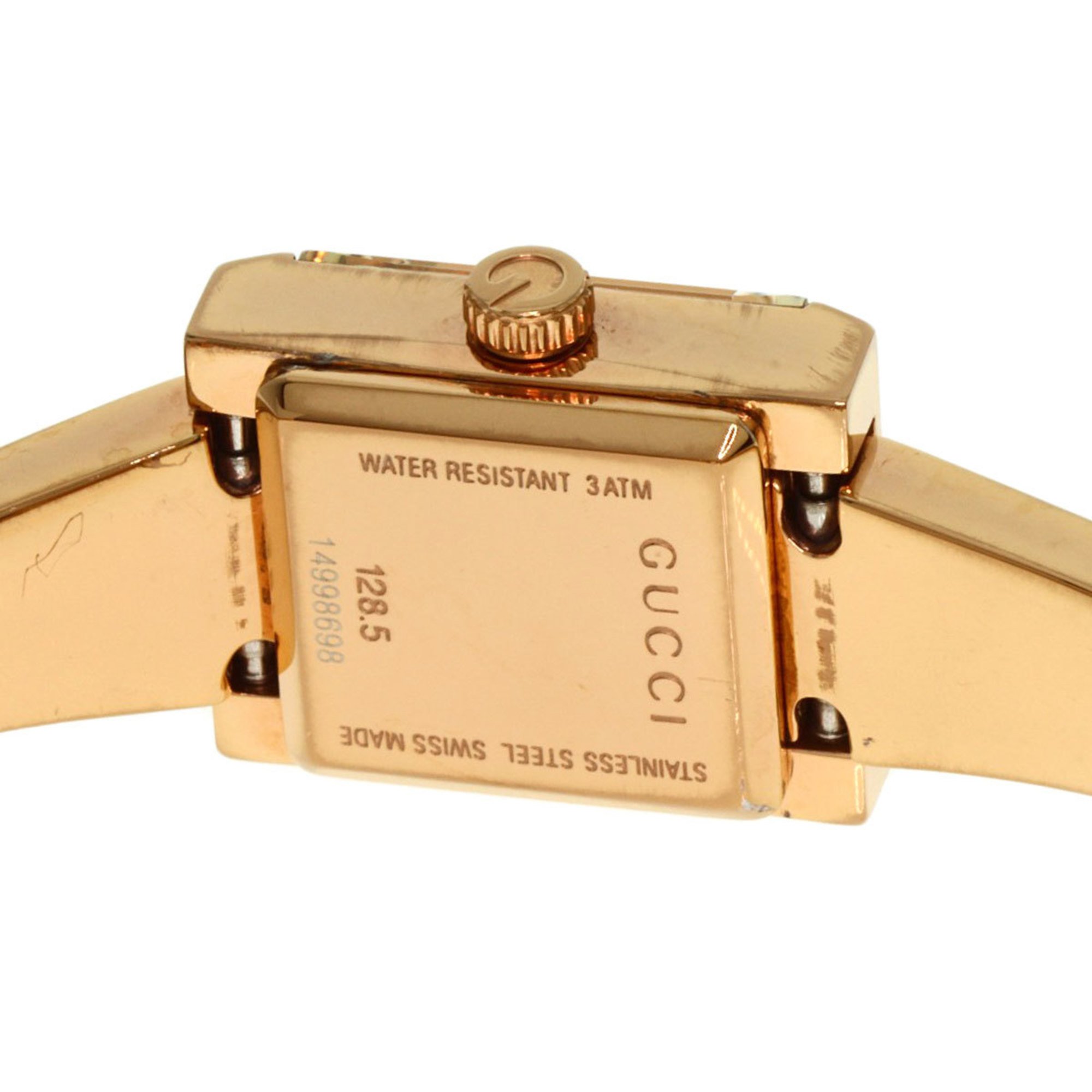 Gucci 128.5 G Frame Watch PGP Ladies GUCCI