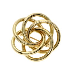 Tiffany Design Circle Brooch 14K Ladies TIFFANY&Co.