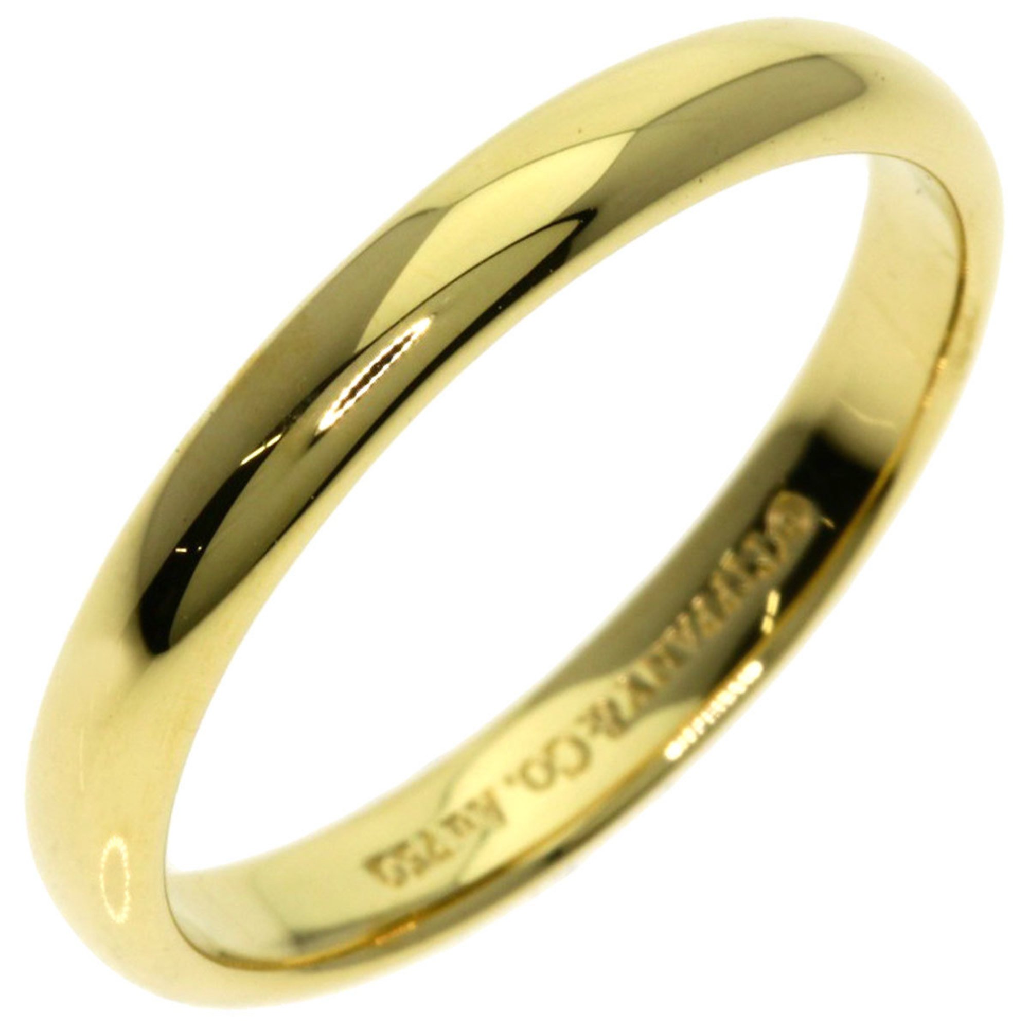 Tiffany Classic Band Ring, 18K Yellow Gold, Women's, TIFFANY&Co.