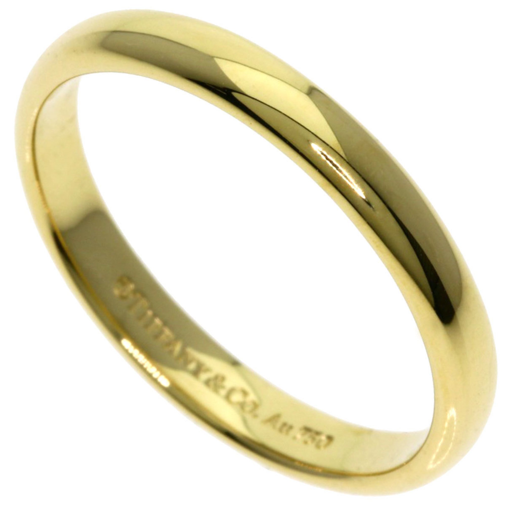 Tiffany Classic Band Ring, 18K Yellow Gold, Women's, TIFFANY&Co.