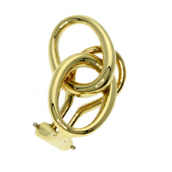 Tiffany & Co. Double Loop Single Earring, 18K Yellow Gold, Women's, TIFFANY