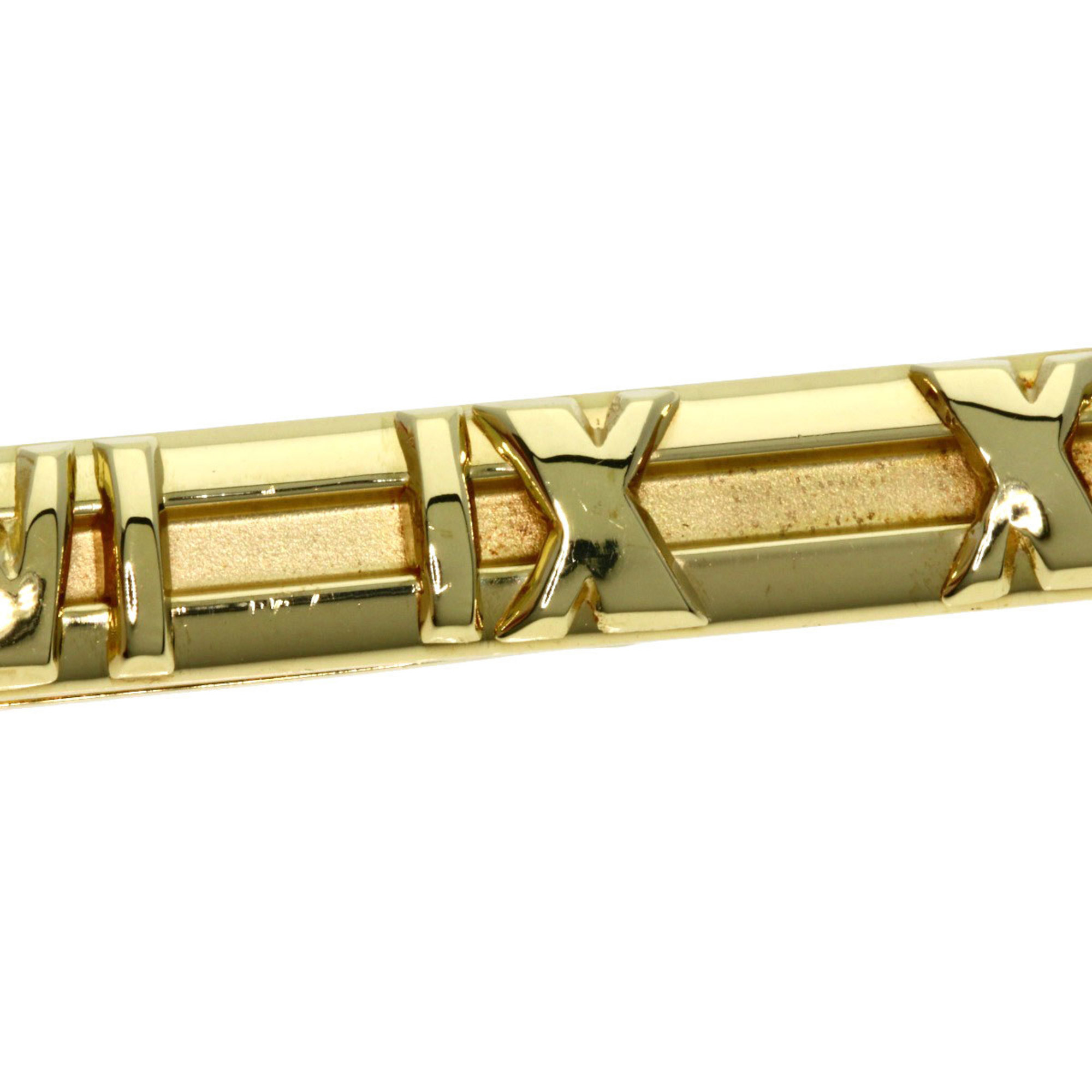 Tiffany Atlas Tie Bar Clip 18K Yellow Gold Men's TIFFANY&Co.