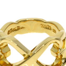 Tiffany & Co. Double Loving Heart Ring, 18K Yellow Gold, Women's, TIFFANY