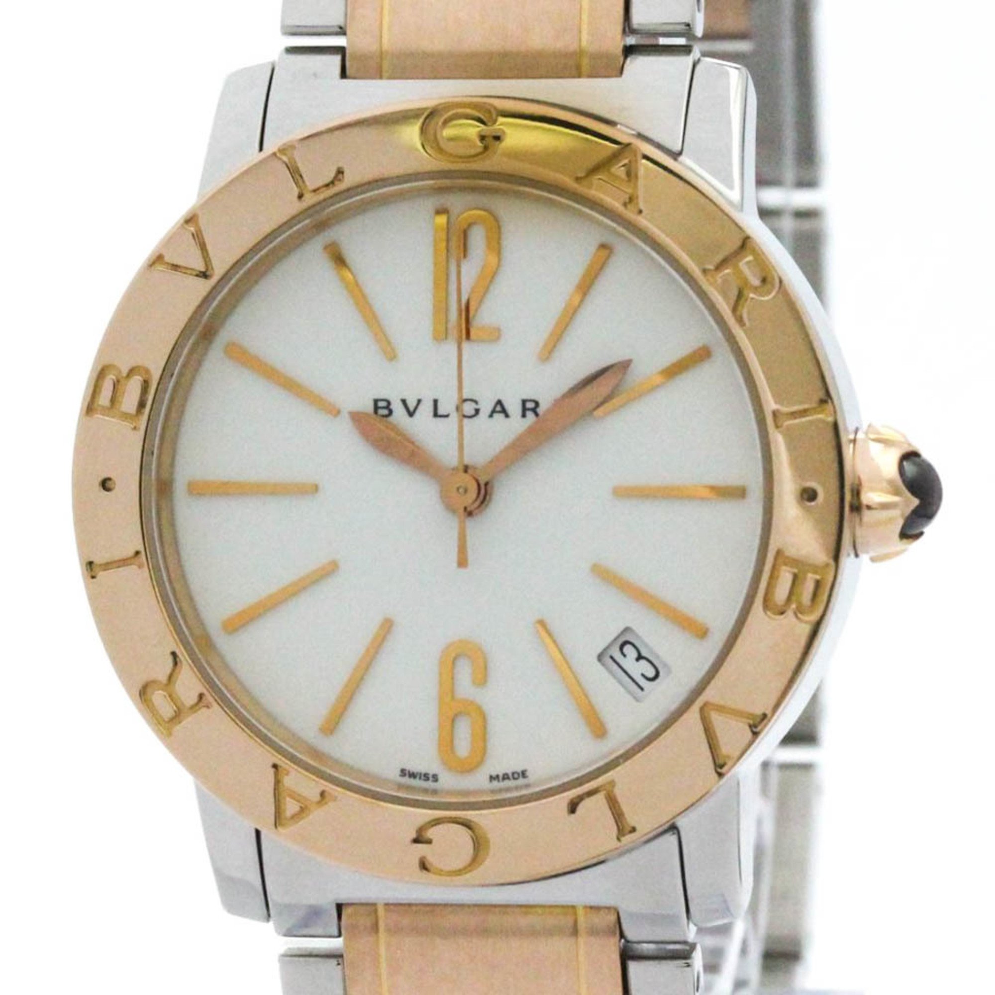 BVLGARI BVLGARI-BVLGARI 18K Pink Gold Quartz Ladies Watch BBLP33SG BF572199