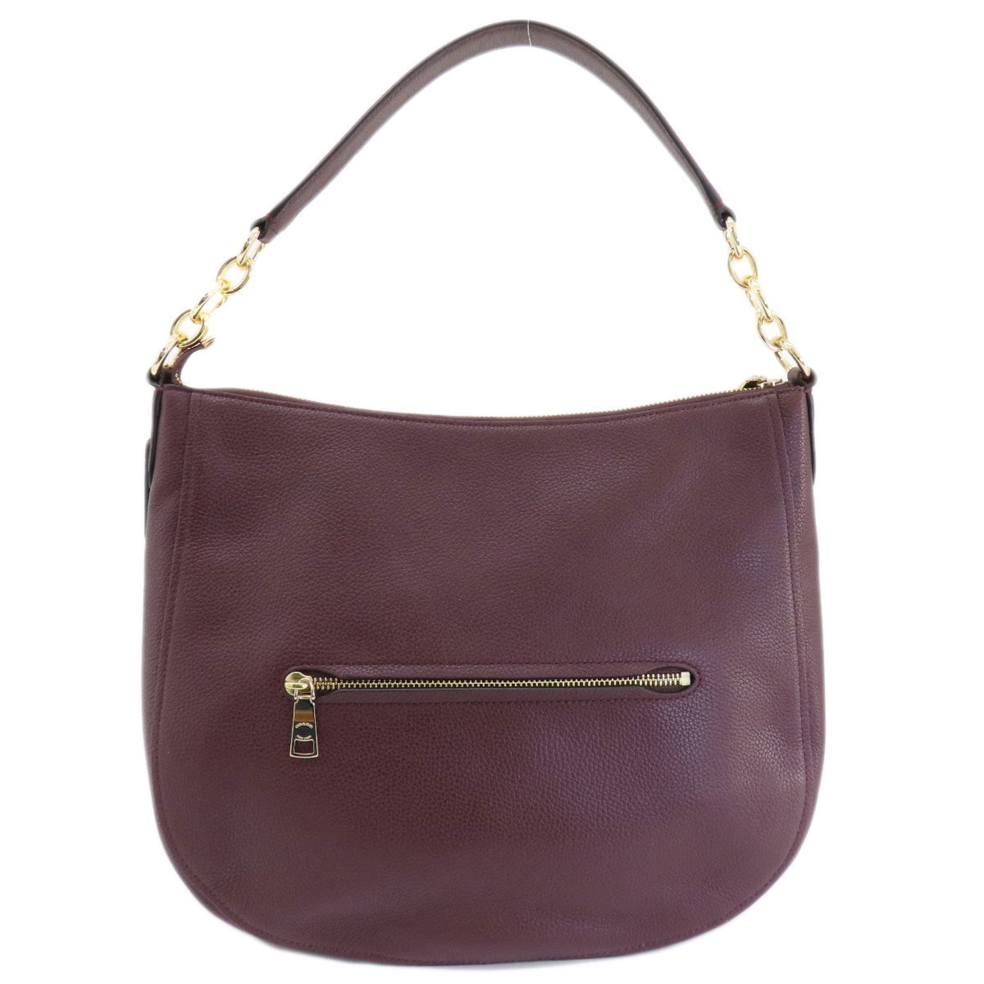 Coach 58036 Shoulder Bag Leather Women's COACH