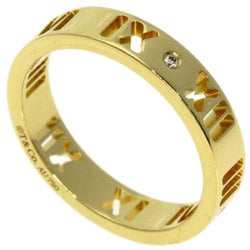 Tiffany Atlas Pierced Diamond Ring, 18k Yellow Gold, Women's, TIFFANY&Co.