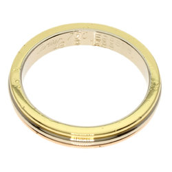 Cartier Trinity Wedding #49 Ring, K18 Yellow Gold, K18PG, K18WG, Women's, CARTIER