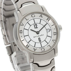 BVLGARI ST29S Solotempo Watch Stainless Steel SS Ladies