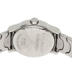 BVLGARI ST29S Solotempo Watch Stainless Steel SS Ladies