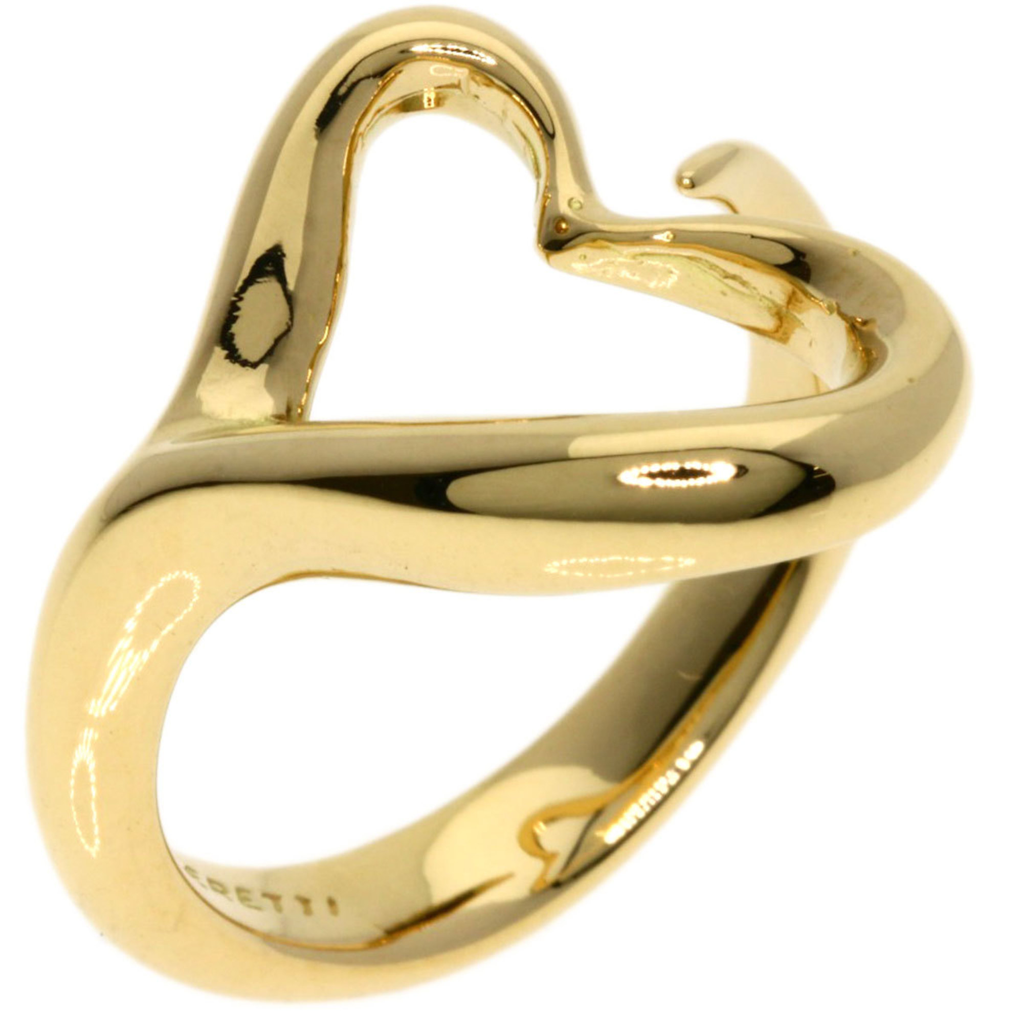 Tiffany & Co. Heart Ring, 18K Yellow Gold, Women's, TIFFANY