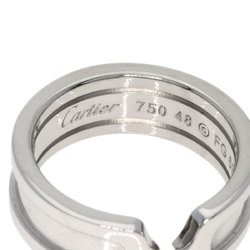 Cartier C2 Ring #48 Ring, 18K White Gold, Women's, CARTIER