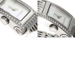 Gucci 8600L G Metro Diamond Watch Stainless Steel SS Ladies GUCCI