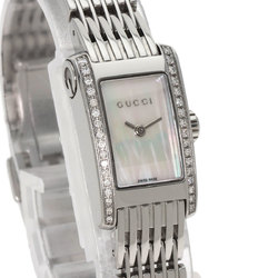 Gucci 8600L G Metro Diamond Watch Stainless Steel SS Ladies GUCCI