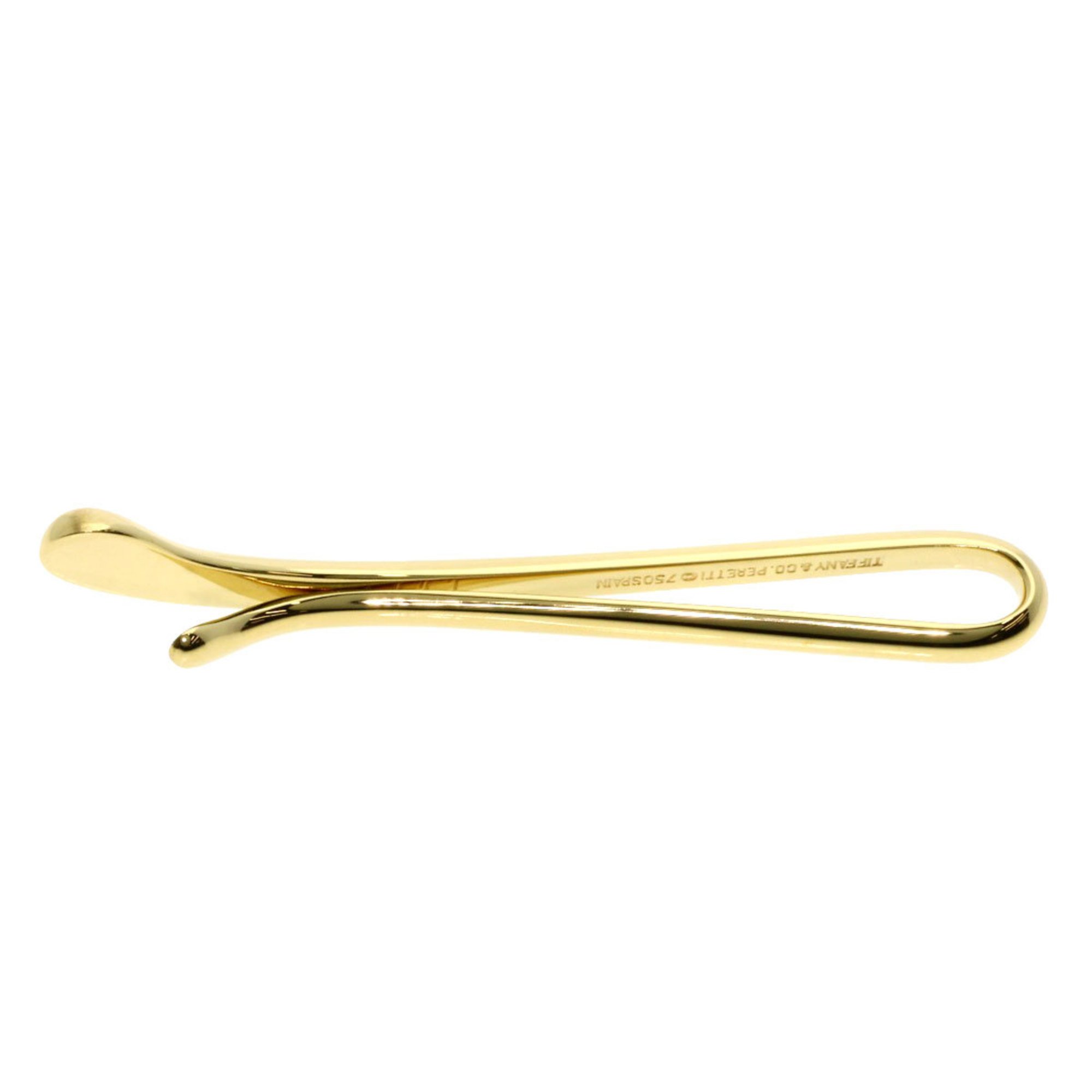 Tiffany & Co. Teardrop Tie Bar Pin 18K Yellow Gold Men's TIFFANY