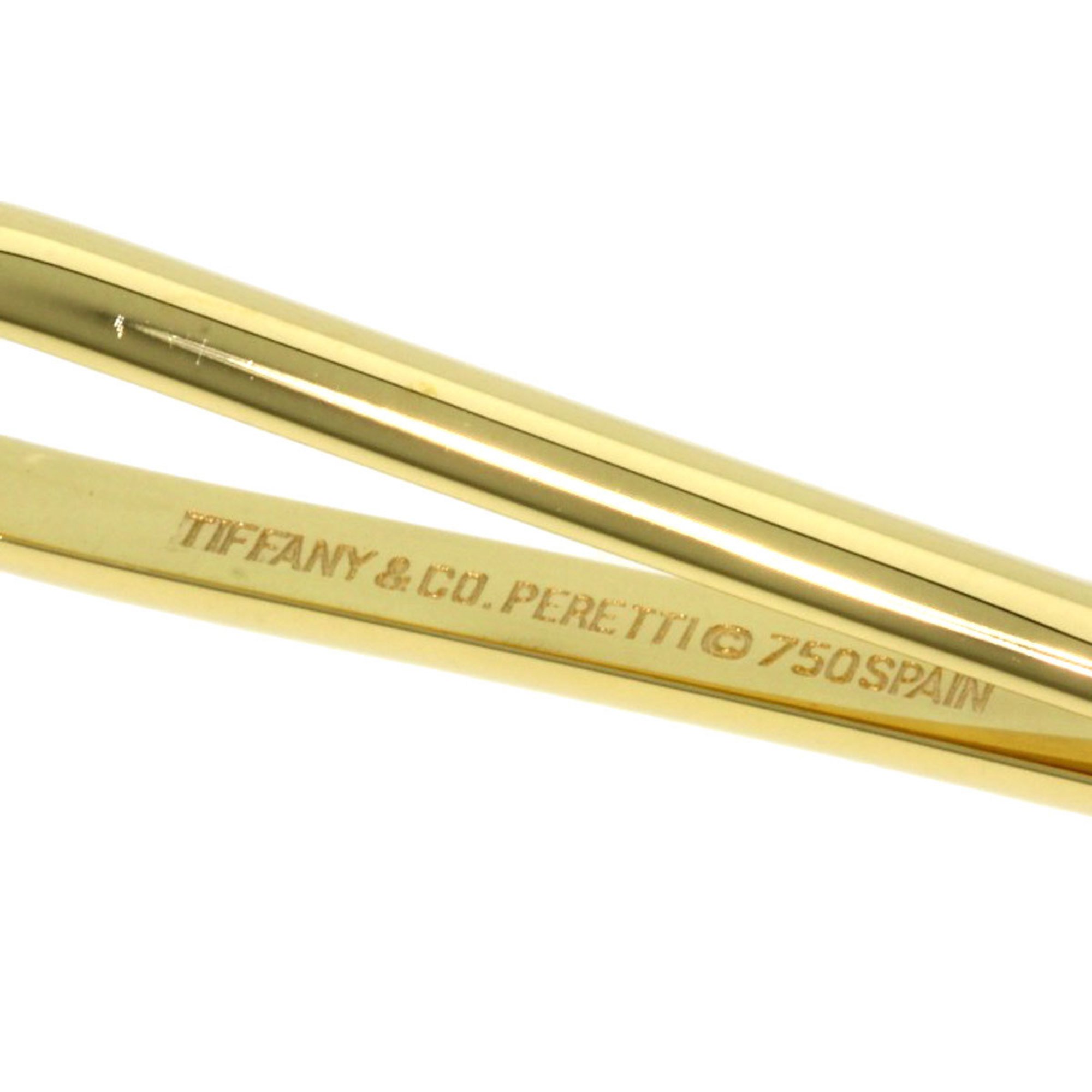 Tiffany & Co. Teardrop Tie Bar Pin 18K Yellow Gold Men's TIFFANY