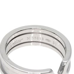 Cartier C2 Ring #50 Ring, 18K White Gold, Women's, CARTIER