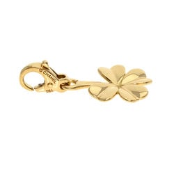 Chanel Clover Charm Pendant Top K18 Yellow Gold Women's CHANEL