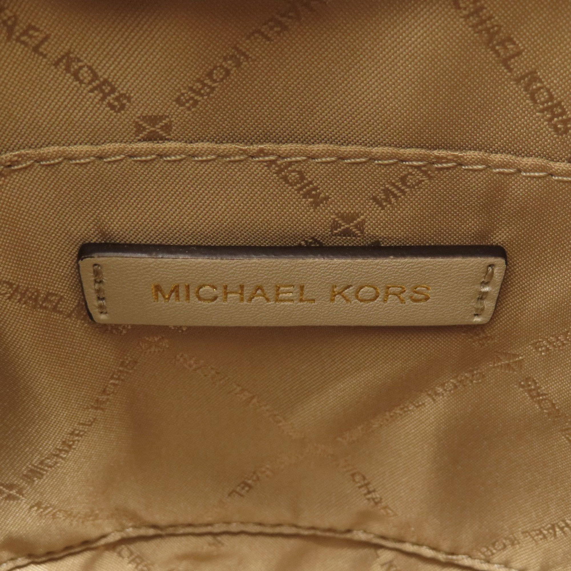 Michael Kors handbag leather canvas women's