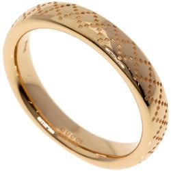 Gucci Diamantissima Ring #10, 18K Pink Gold, Women's