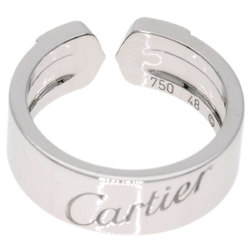 Cartier 2C Ring Signature 2007 Limited Edition #48 K18 White Gold Ladies CARTIER