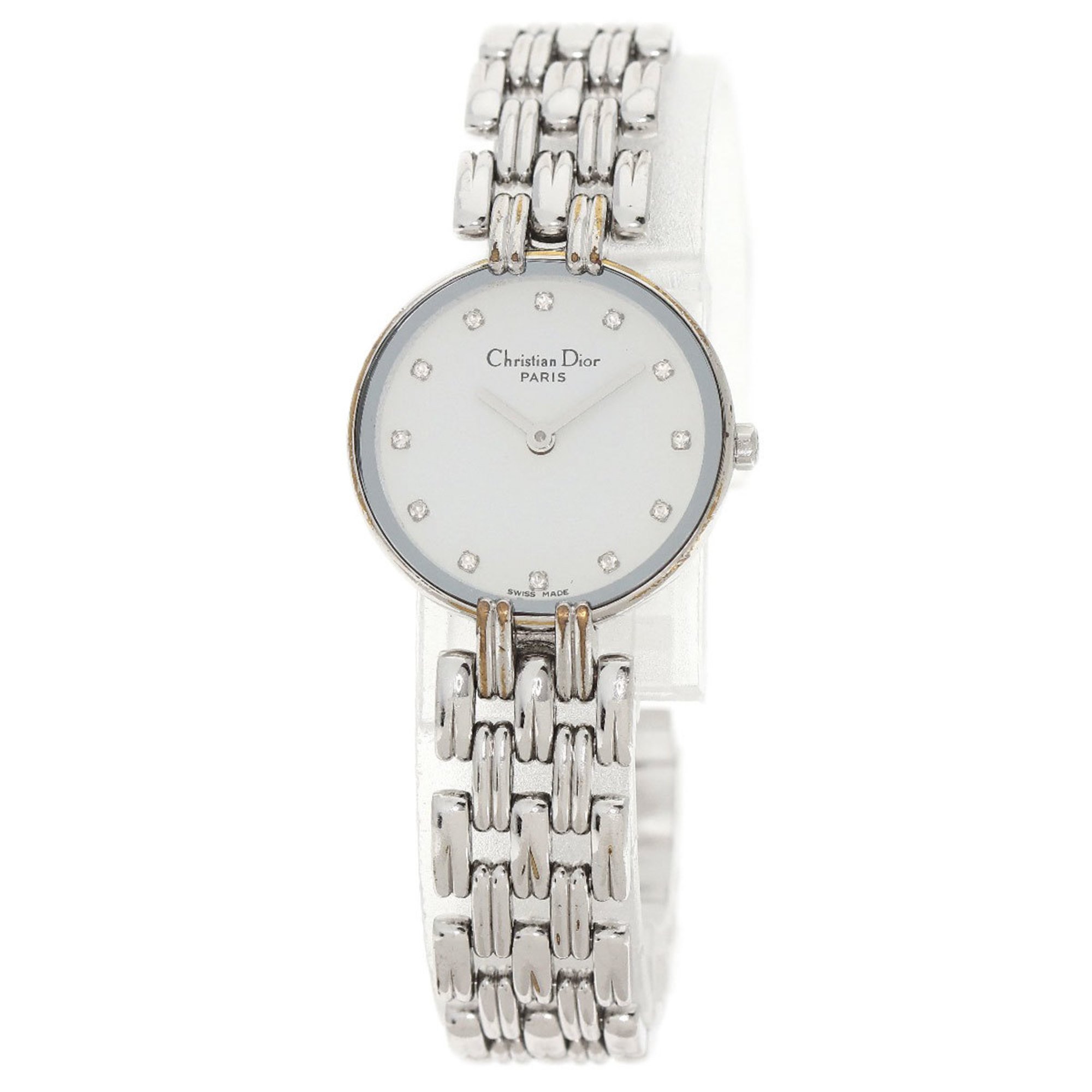 Christian Dior D44-120 Bagira Watch Stainless Steel SS Ladies CHRISTIAN DIOR