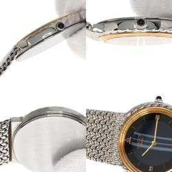 Seiko 5A70-0260 Credor Blue Agate Watch Stainless Steel SS 18KT Ladies SEIKO