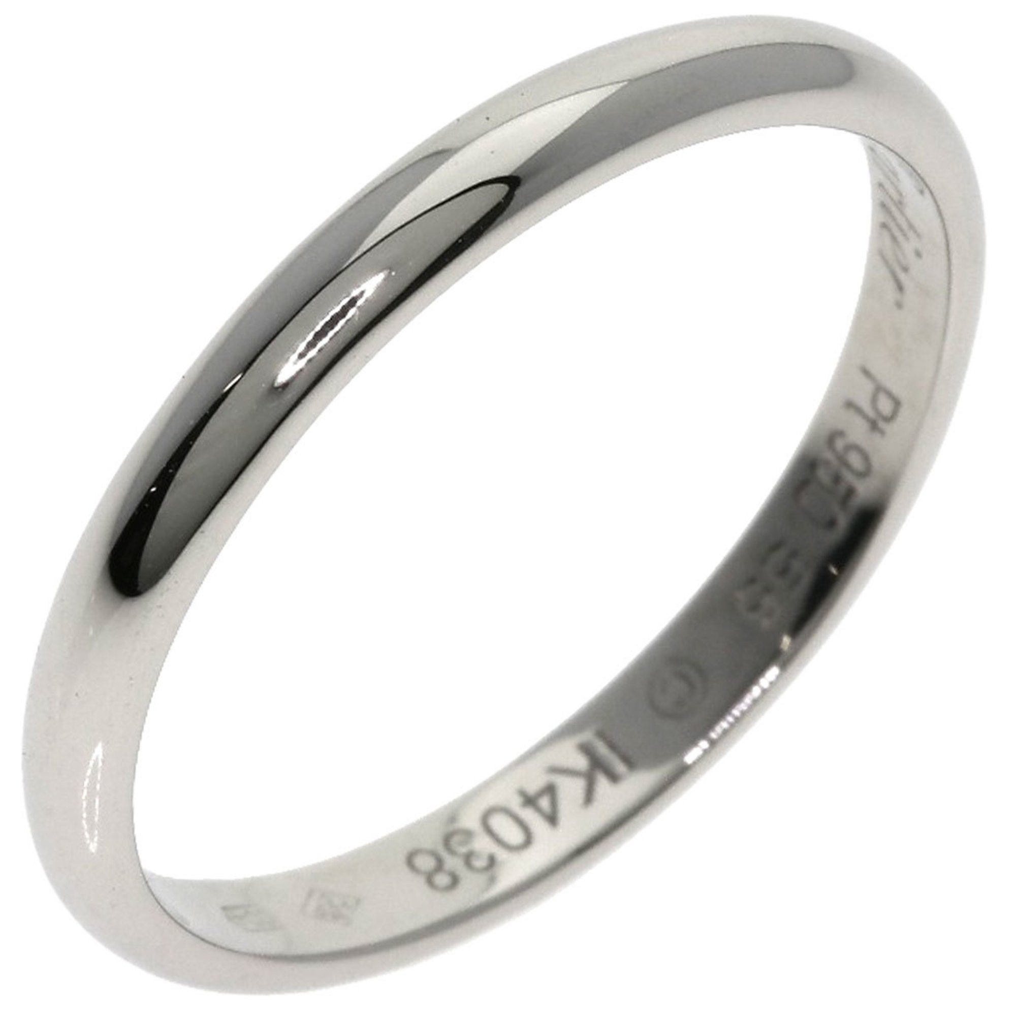 Cartier Classic #55 Ring, Platinum PT950, Women's, CARTIER