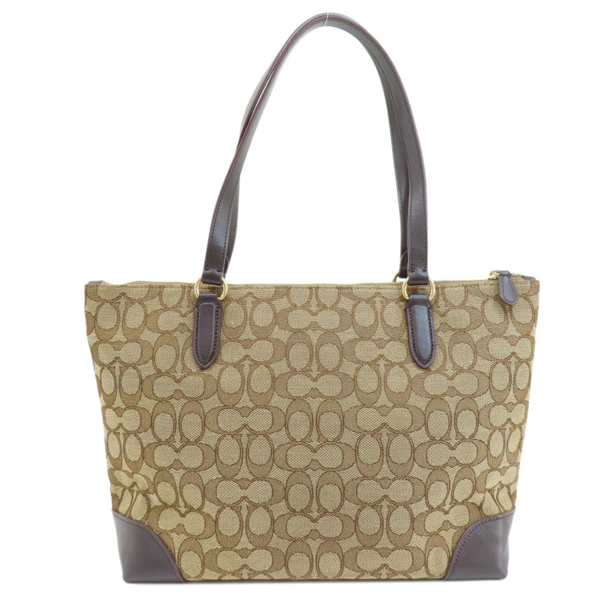 Coach F29958 Signature Tote Bag Canvas Women's COACH