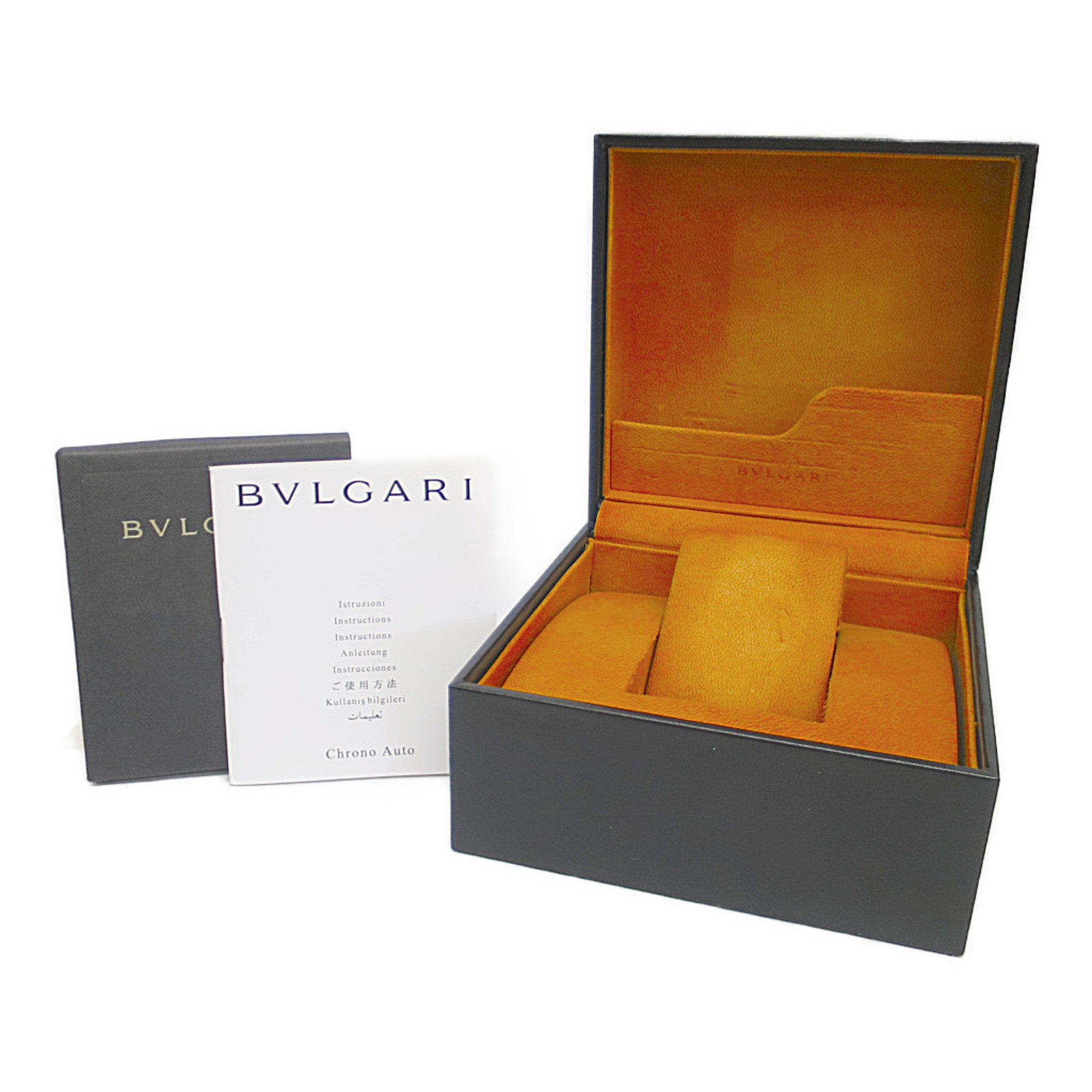 Polished BVLGARI Diagono Sport Chronograph Automatic Watch CH35S AUTO BF574852