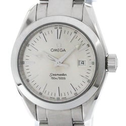 Polished OMEGA Seamaster Aqua Terra Steel Quartz Ladies Watch 2577.30 BF574824