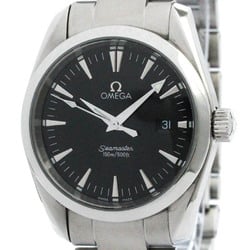 Polished OMEGA Seamaster Aqua Terra Steel Quartz Mens Watch 2518.50 BF573247