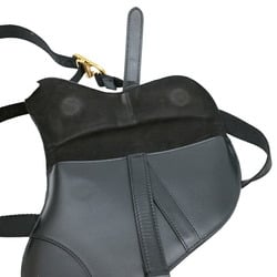 Christian Dior Saddle Bag, Waist Shoulder Body Black