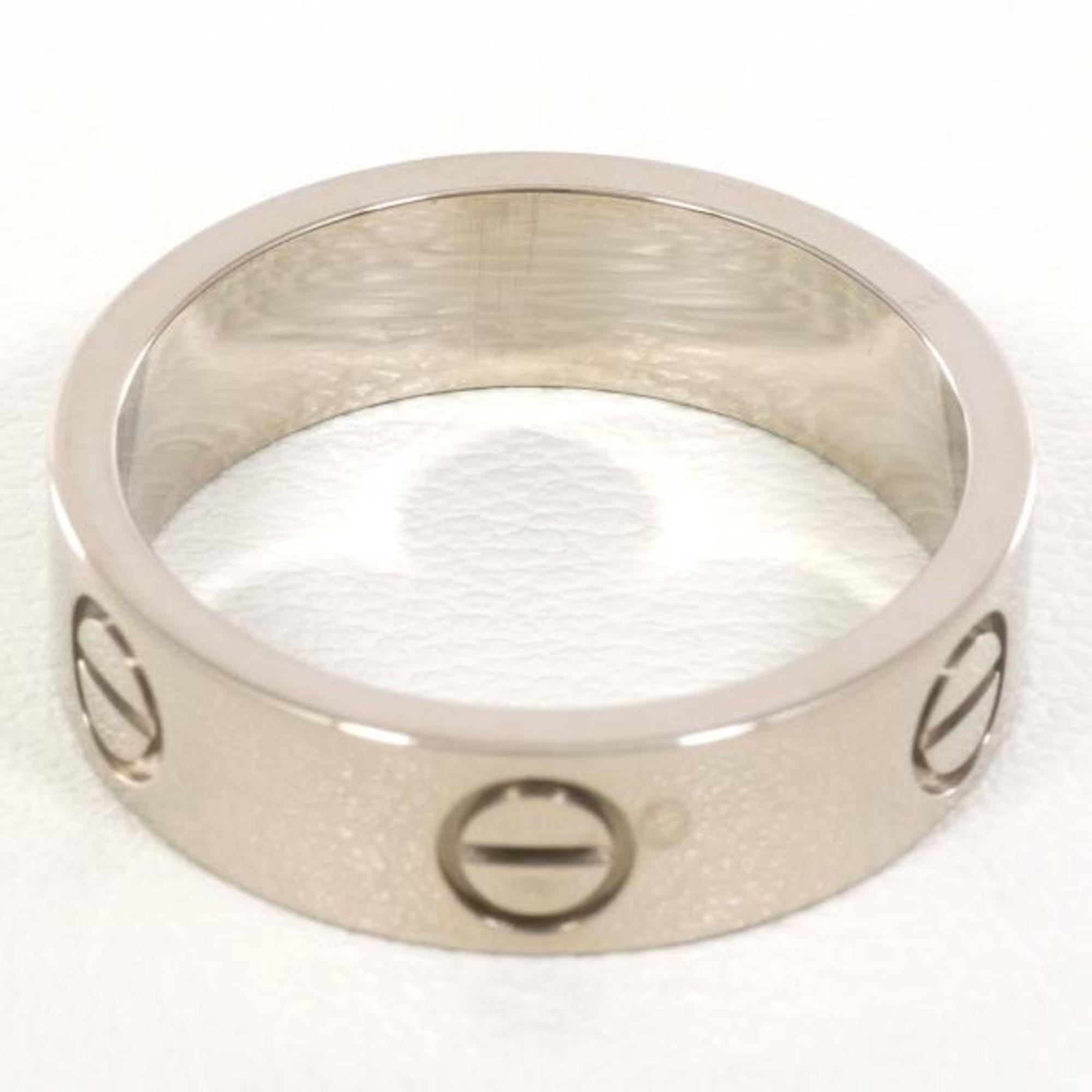 Cartier Love K18WG Ring Total weight approx. 8.0g