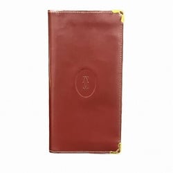 Cartier Must Line Long Wallet Bi-fold for Men and Women