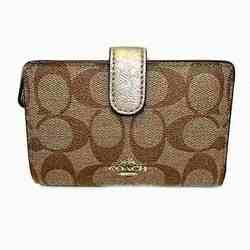 Coach COACH Signature F23553 Bi-fold Wallet for Women