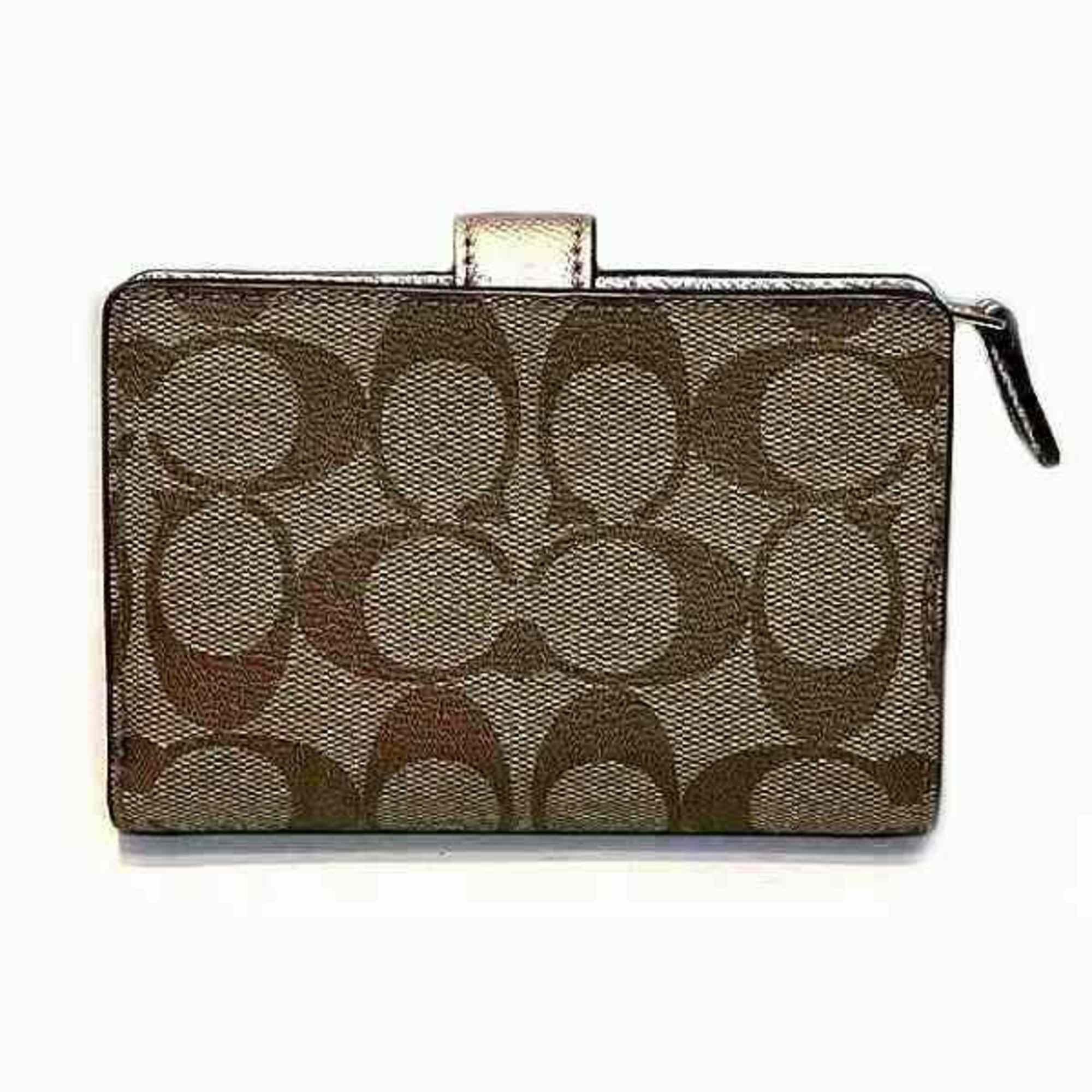 Coach COACH Signature F23553 Bi-fold Wallet for Women